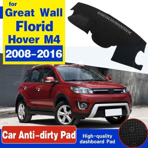 For Great Wall Florid Hover M4 2008~2016 Anti-Slip Mat Dashboard Pad Sunshade Dashmat Protect Carpet Accessories Greatwall Haval