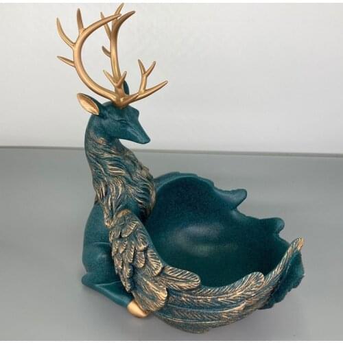 Deer Statue,Storage Box,Room Home Decor,Decoration,Figurine,Figuras Decorativas,Decoración,Sculpture,Statues Et Sculptures,Art