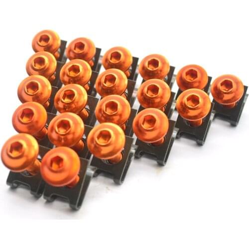 Universa 20PCS motorcycle accessories motorbike 6mm fairing bolts screws for 690 SMC SMCR Enduro R ADVENTURE 1050 SBU