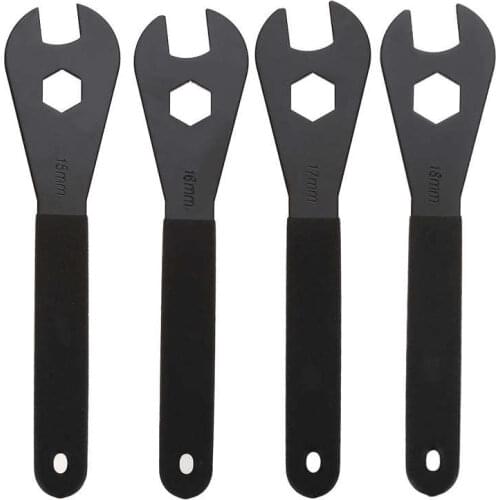 15/16/17/18mm Bike Hub Cone Wrench Bicycle Head Open End Axle Hub Cone Spanner MTB Mountain Road Bicycle Cycling Repair Tools