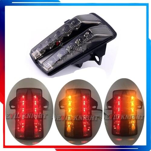 For Suzuki SV 650 SV650 SV1000Integrated LED Rear Taillight Tail Light Turn Signal Turning Lamp 2003-2012 Motorcycle Accessories