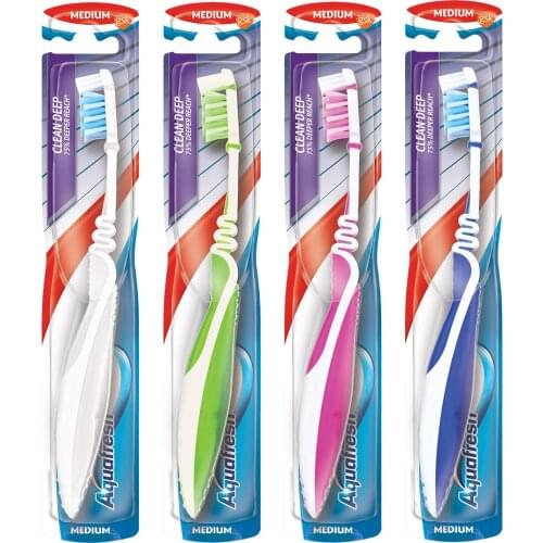Aquafresh Medium Hard Toothbrushes