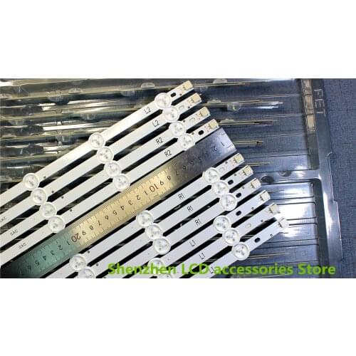 FOR Original 42 inch LG 42LN5300 6916L-1338A 6916L-1339A 6916L-1340A 6916L-1341A R1+L1=82.4CM R2+L2=82.4CM 1SET=10PCS