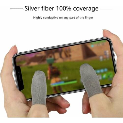 2020 Game Controller Finger Cover Gaming Finger Gloves Sweat Proof And Non-Scratch Sleeve Sensitive Breathable Mobile Touch