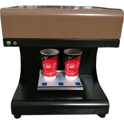 Selfie cappuccino latte coffee printer & Brown ink printing Coffee printer