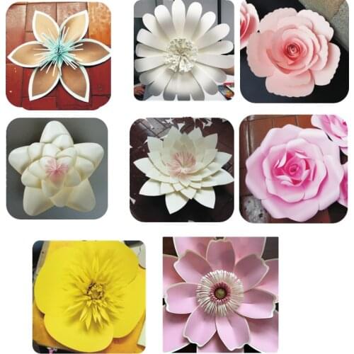 New 3D Pop-up Bloom Flower Metal Cutting Dies Stencils For DIY Scrapbooking Decoration Embossing Supplier Handcraft Die Cut 2019