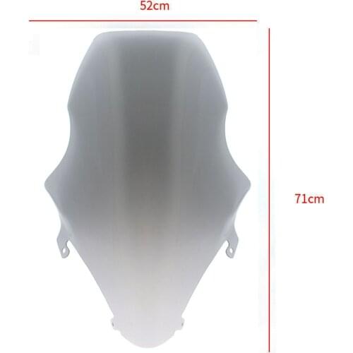 Motorcycle Front Windshield Wind Deflector Parts For Honda PCX150 PCX125 2018-2019 smoke