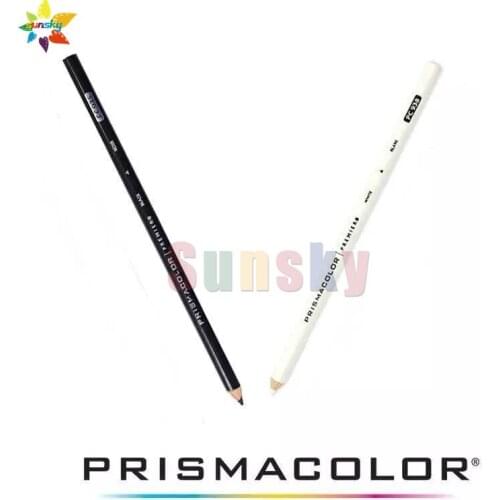 Prismacolor Premier Art Set De Couleur PC935 Black White Pencil PC938 Office Drawing Sanford Prismacolor Soft Oily Color Pencil
