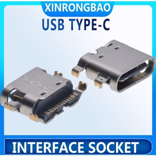 PCB connector USB Type-C The height of 16pin board is 1.60 mm female connector 16Pin Type C connector superior quality U501-3USB