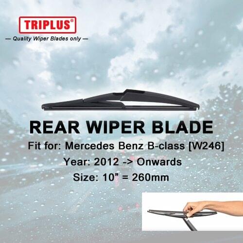 Rear Wiper Blade for Mercedes Benz B Class W246 (2012-Onwards) 1pc 10" 260mm