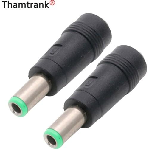 10pcs DC 6330 Power Plug Portable Laptop Travel Charger Adapter DC 5.5x2.1mm Female Jack to 6.3*3.0mm DC Power Plug Converter