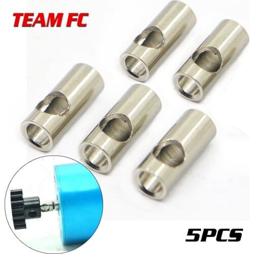 5pcs Motor Axle 3.17mm To 5mm Change over Shaft Adapter For RC Model Car