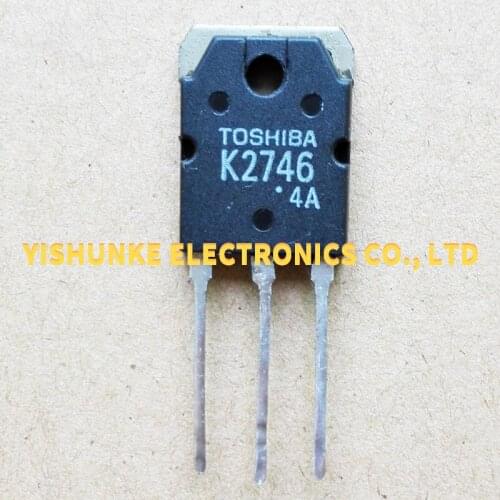 5PCS K2746 2SK2746 TO-3P MOSFET TRANSISTOR 7A 800V In Stock