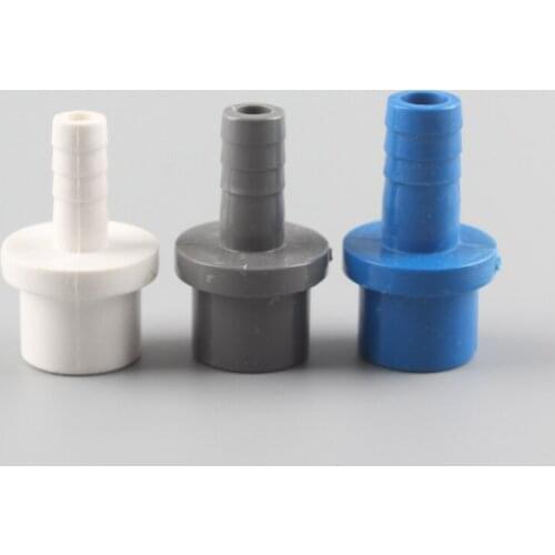 5pcs 20mm to 5/8/10/12/16mm Garden Hose Connector Hard Tube Plastic Connector PVC Pipe Water Connector Agriculture Garden Tools