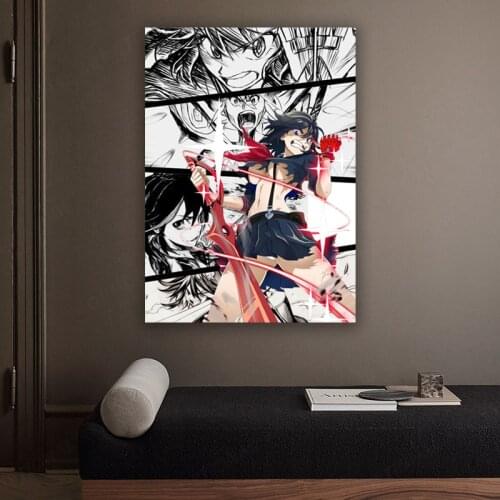 Anime Poster Manga Kill Wall Art Canvas Painting Hd Prints Modular Pictures Boy Living Room Bedroom Decor