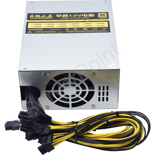 1800W 12V power supply psu for antminer S7 S9 L3+ D3 A4 A6 741 E9 miner machine server mining board psu bitmain apw3