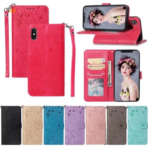 30pcs PU Leather Flip Wallet Case for Samsung Galaxy J7 (2018) Phone Cover Fireworks Case for Galaxy A6 2018 Shell Coque