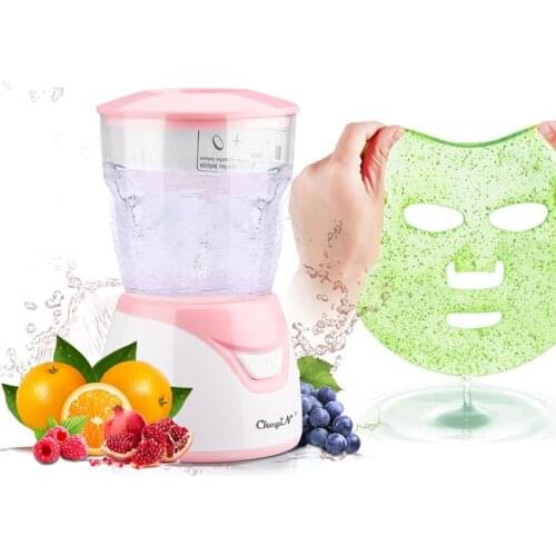 CkeyiN Mini Fruit Vegetable Facial Mask Maker Machine Collagen DIY Personalised Face Mask Making Natural Facial SPA Skin Care
