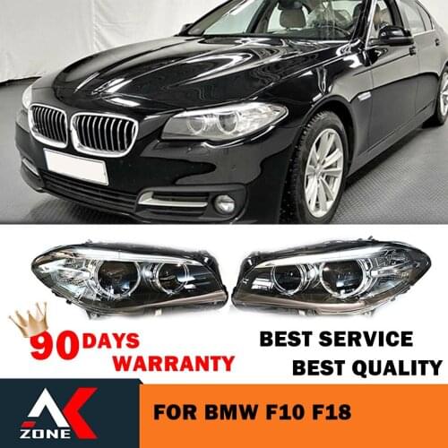 For 2014 2015 2016 2017 BMW 5 SERIES F10 LCI F11 F18 BI-XENON HEADLIGHT LEFT 7343911 RIGHT 63117343912