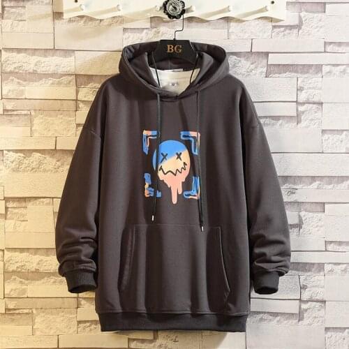 Lmp Doodle Hoodie Mens Fall Couple Loose Plus Size, Instagram Neutral Top