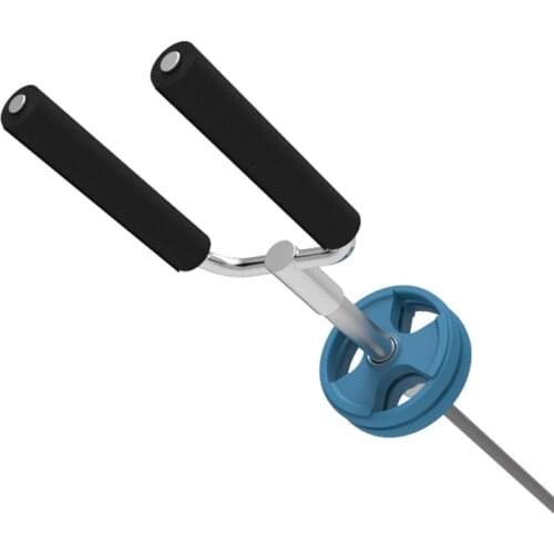 Shoulder Press Bar For 50mm (2 Inches) Barbell Rod Home Gym T Bar Row Back Attachment Weightlifting Deadlift Squat Handle