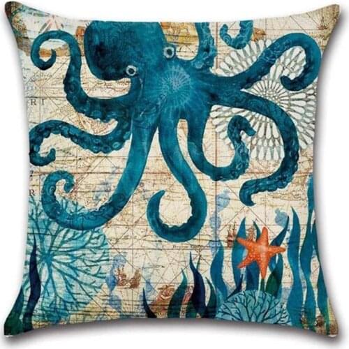 Animal Printed Cover Decorative Pillow Covers Traditional Design Pillow Cases Cushion Pillowcase for Sofa Living Room