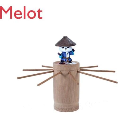 Panda Minced Shrimp Creative Tableware Rotating Small Hot Pot Restaurant Bamboo Pipe Boiled Meat Plate