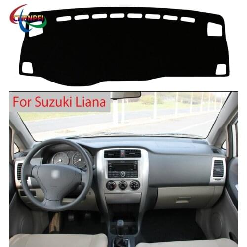 Car Anti-Slip Mat Dashboard Cover Pad Sunshade Avoid Light Pad Anti-UV Carpets Mat For Suzuki Liana Interior Accessories