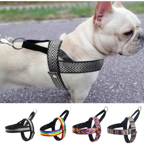 No-pull Dog Harness For Small Medium Large Dog Pitbull Bulldog Pet Chest Strap Leash Dog Training Walking Safety Vest Harness