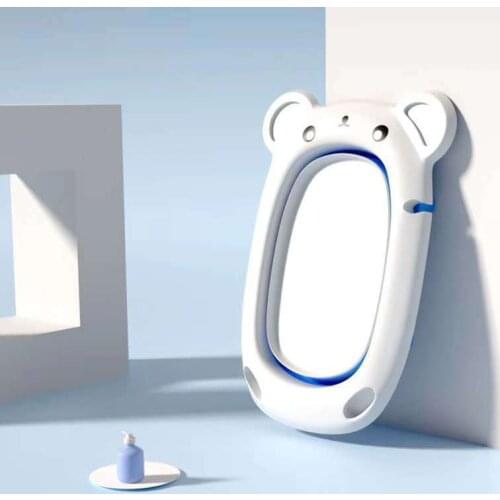 Folding Baby Bath Tub Newborn Chair for Bath and Shower Baby Bath Seat Light Kids Bathtub Childrens Bathtub for 0~6 Years Old