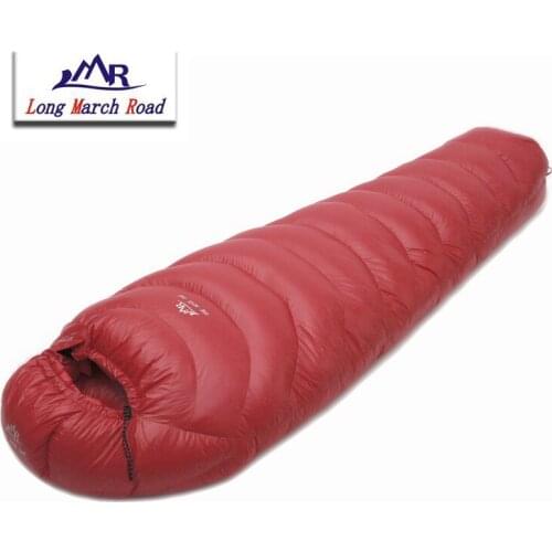 LMR White Goose Down 2200G Filling -35C~-25C Temperature Waterproof Winter Sleeping Bag Uyku Tulumu Slaapzak Sleeping-bag