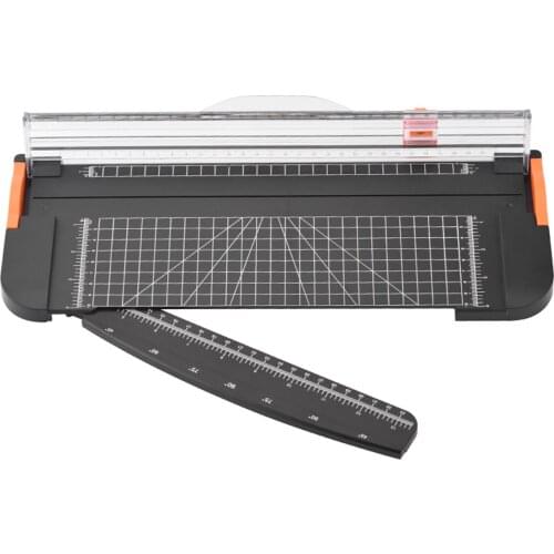 Portable Plastic Paper Trimmer Cutter Photo Cutting Machine School Office Paper Mat Machine Trimmer for A4 Paper