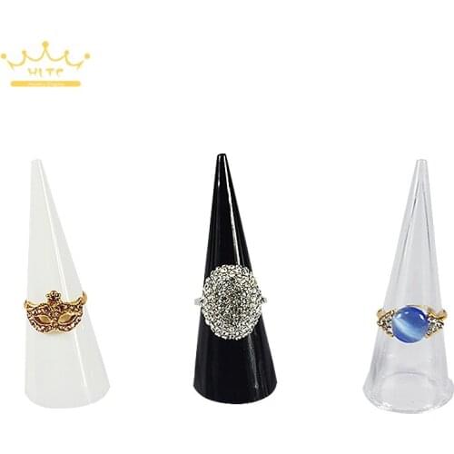 Wholesale Plastic Frosted Jewelry Displays Holder for Ring, Decoration Stand Free shipping