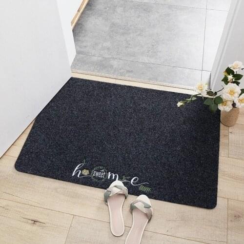 Japanese-style Doormat Outdoor Dust Removal Wear-resistant Anti-skid Entrance Door Mat Scraping Mud and Sand Removing Foot Pad