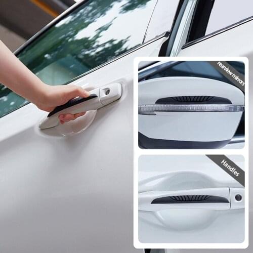Car Door Protector Trim Strip Anti Scratch Car Sticker For Skoda Superb Octavia A5 2 Fabia Rapid Yeti Citroen Grand Picasso