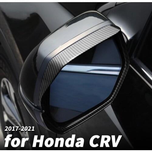 Reversing Mirror Rain Shield Reflector Rain Eyebrow Rain Shield Modification Accessories for Honda crv CR-V 17 18 2019 2020 2021