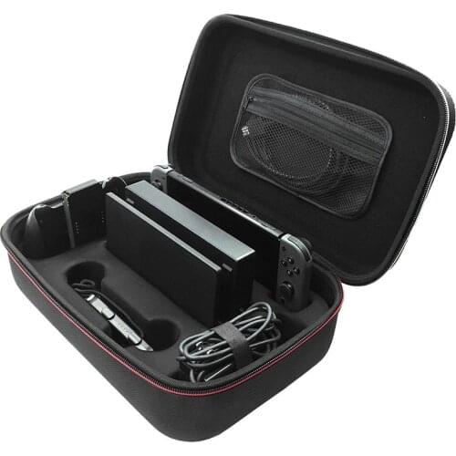 EVA Hard Shell Bag For Nintend Portable Travel Carry Pouch Bag Zipper Cover Case for Nintend Switch Console Accessories NS