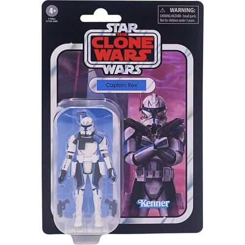 Star Wars The Vintage Collection Captain Rex Toy 3.75-Inch-Scale The Clone Wars Action Figure Toys for Kids