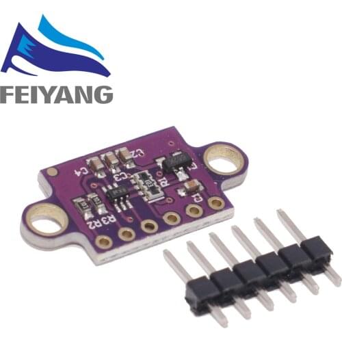 10PCS VL53L0X Time-of-Flight (ToF) Laser Ranging Sensor Breakout 940nm GY-VL53L0XV2 Laser Distance Module I2C IIC