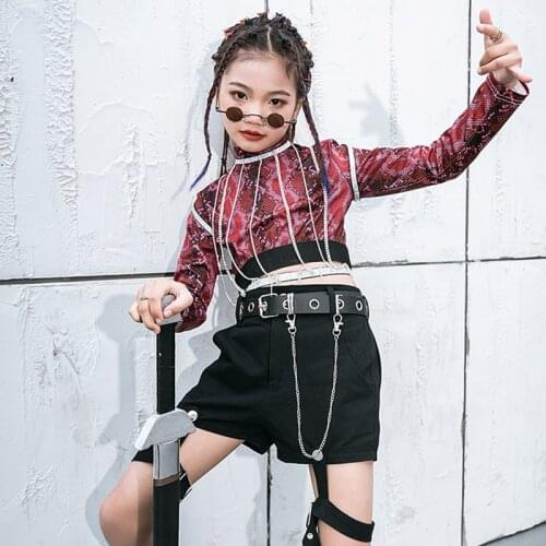 2021 Girl Sets Cheerleader Uniform Festival Clothing Sequins Crop Tops Designer Clothes Stage Outfit Hip Hop Dancewear DL7831