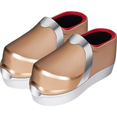 Household full automatic foot care tool infrared pulse acupuncture massage machine electric hot compress pedicure instrument