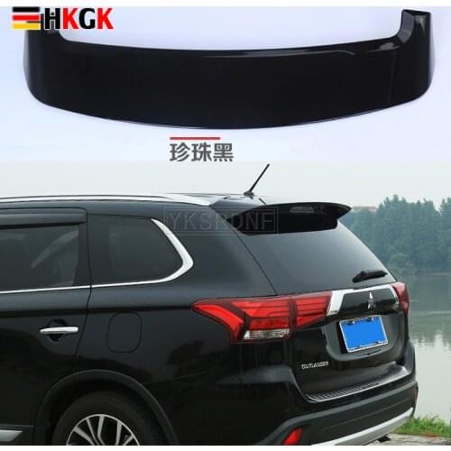 Car Styling ABS Plastic Unpainted Primer Rear Trunk Boot Lip Wing Rear Spoiler For Mitsubishi Outlander 2013 2014 2015 2016 2017