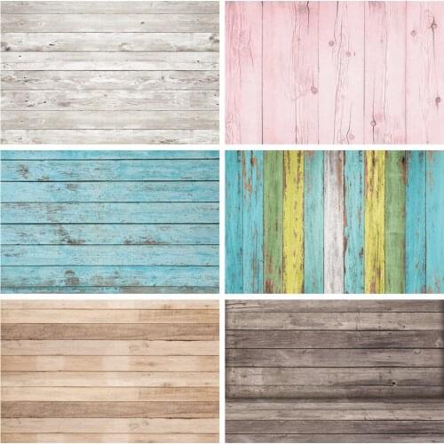 Laeacco Wooden Board Photophone For Food Planks Texture Baby Newborn Portrait Photography Backdrops Backgrounds For Photo Studio