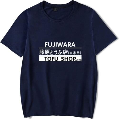 Movie Initial D T-shirt TOYOTA AE86 Print T-shirts Streetwear Hip Hop Creative Tees Men Women Fashion Harajuku Short Sleeve Tops