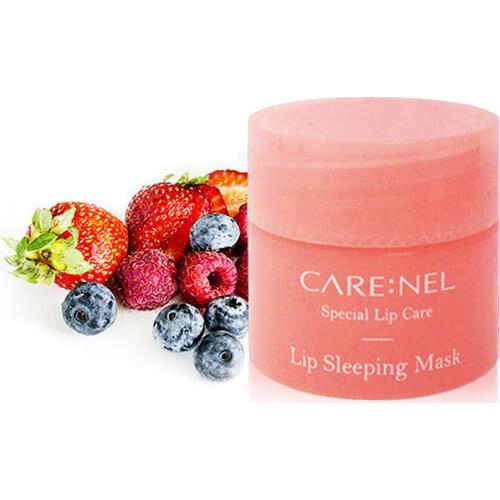 CARENEL Lip Sleeping Mask 5g Hydrating Moisturizing Lip Mask Anti-Drying Lightening Lip Lines Lip Care Fade Lip Wrinkle Repair