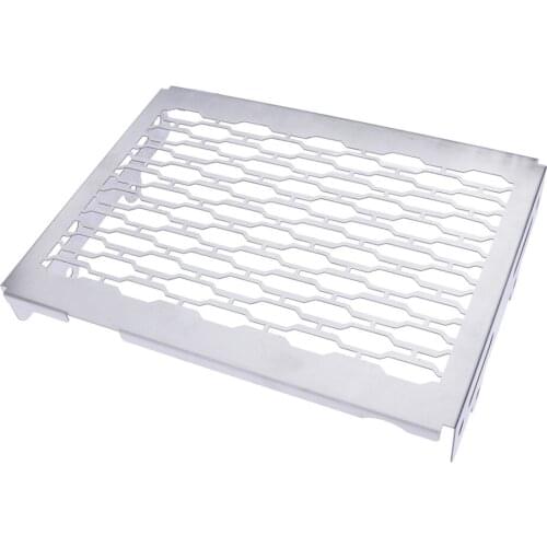 Motorbike Radiator Grille Guard Cover for Honda REBEL 300/500 17-18 (Silver)