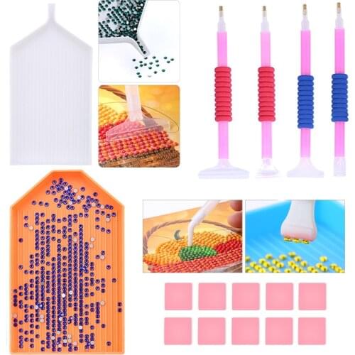 Diamonds Painting Tools Kits Kids for Adults Great for Full Drill&Partial Drill 5D,With Diamond Painting Roller And Diamond Box