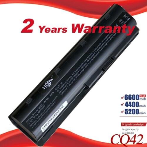 New Battery for HP Pavilion G4 G6 G7 G32 G42 G56 G62 G72 CQ42 CQ43 CQ56 CQ62 CQ72 DM4 DM4T MU06 593553-001 HSTNN-UBOW free shipp