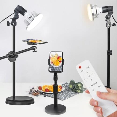Professional Photography Live Broacast Fill Light Selfie LED Video Ring Lights With Desktop Stand For Makeup Live Streaming