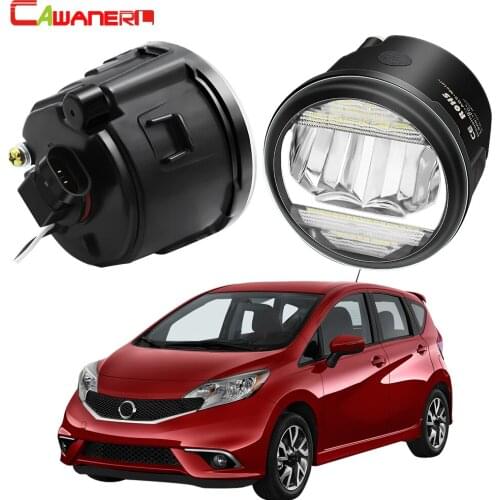 2in1 Fog Light + Daytime Running Light 30W Car Front Bumper LED Fog Lamp DRL H11 12V For Nissan Versa 2007 2008 2009 2010 2011
